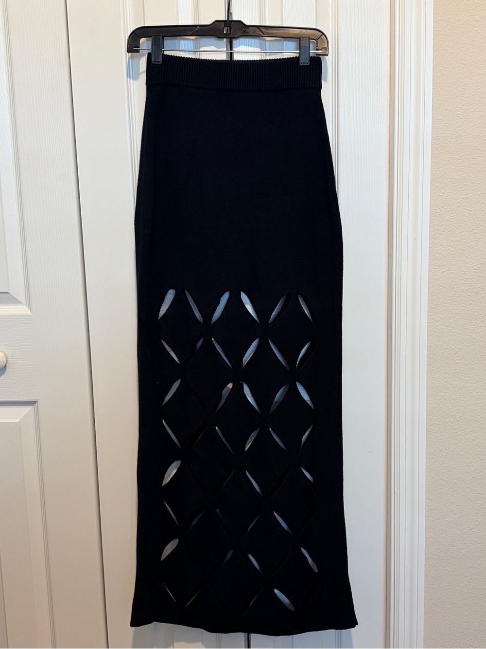 Yllw The Label Eden Cut Out Detail Maxi Skirt XS